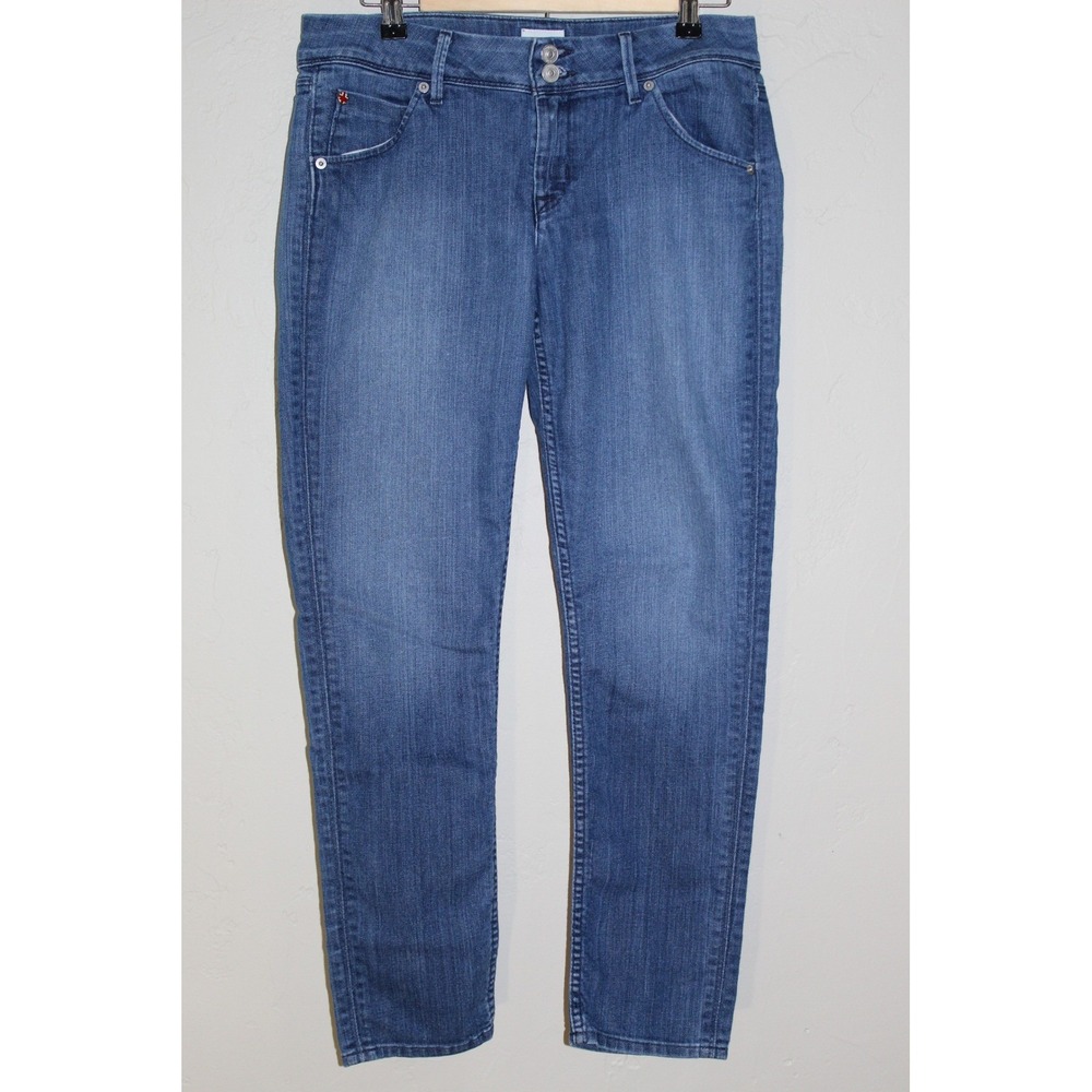 Hudson Jeans Women's Size 29 – Medium Blue Wash Stretch Denim SMALL FLAW